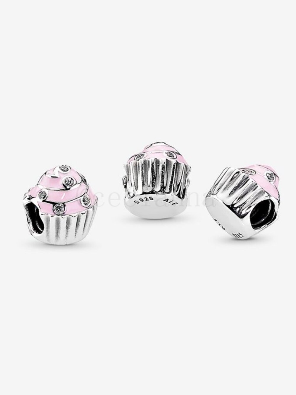 Pandora Pink Cupcake Charm